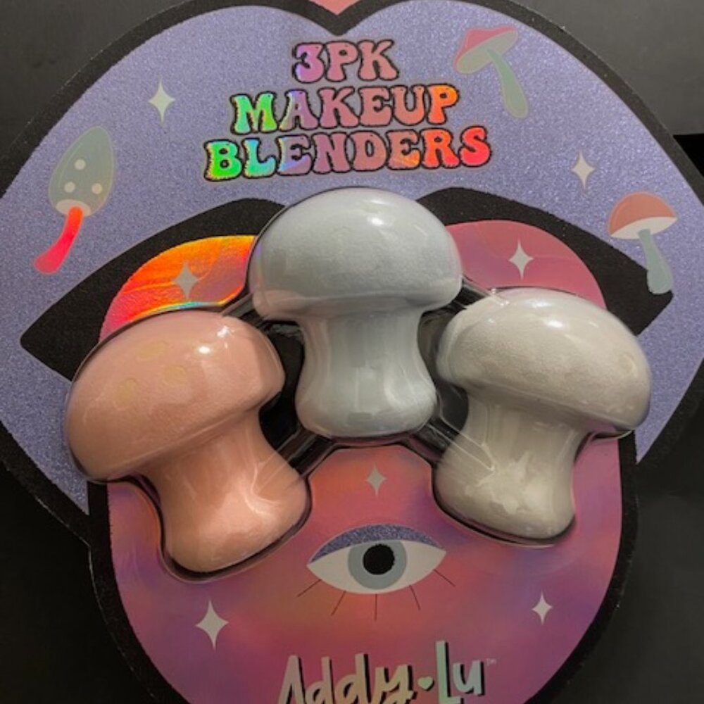 Addy-Lu 3pk Makeup Blender Sponges *MUSHROOM SHAPED*
